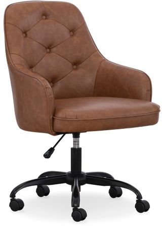 Home Furniture Outfitters Sawyer Cognac Task Chair
