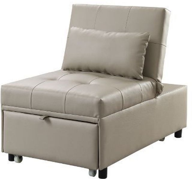 ACME Furniture Hidalgo Beige Sofa Bed 0