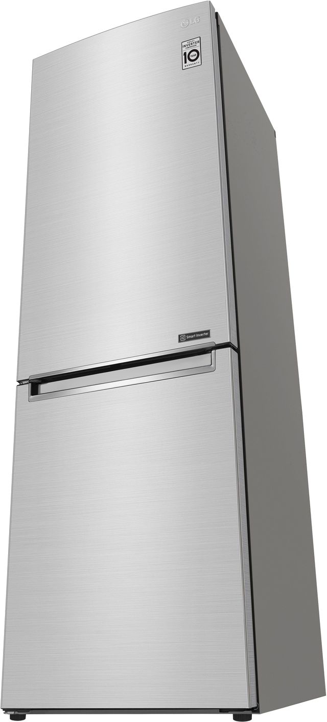 LG 12.0 Cu. Ft. PrintProof™ Stainless Steel Counter Depth Bottom Freezer Refrigerator-3