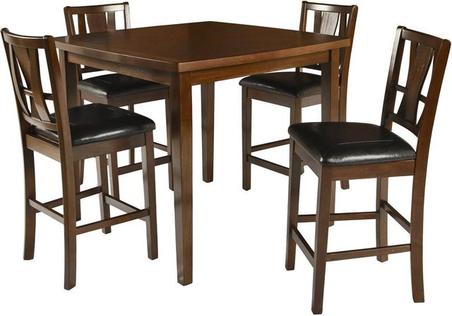 New Classic® Home Furnishings Dixon Dark Espresso Counter Height Table-3