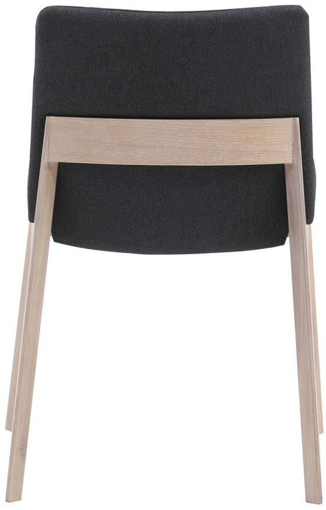 Moe's Home Collection Deco Dark Grey Oak Dining Chair 3