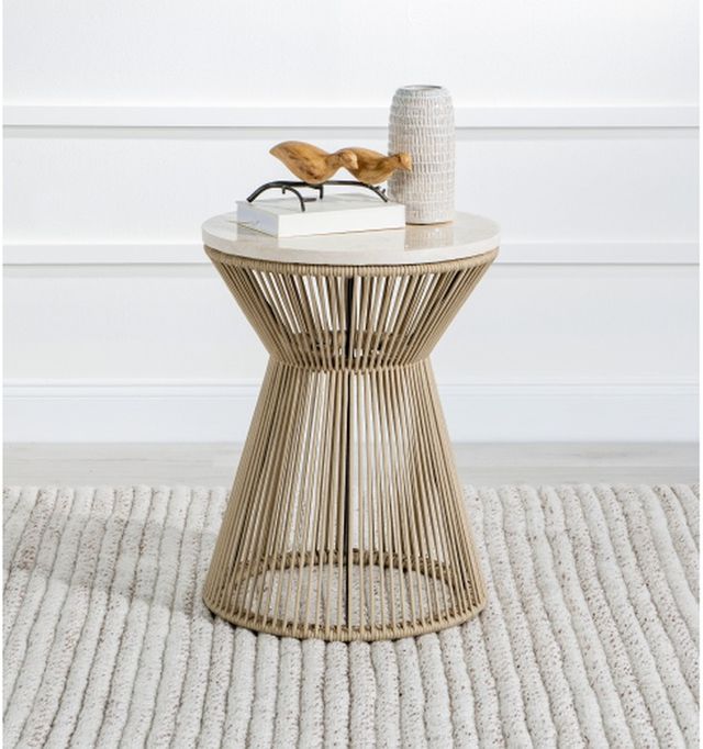 Legacy Classic Biscayne Brown End Table-1