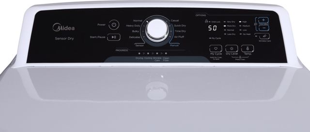 Midea® 6.7 Cu. Ft. Front Load Gas Dryer 6