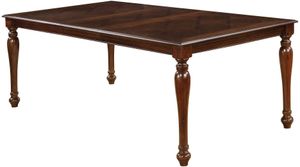 Furniture of America® Sylvana Brown Cherry Dining Table