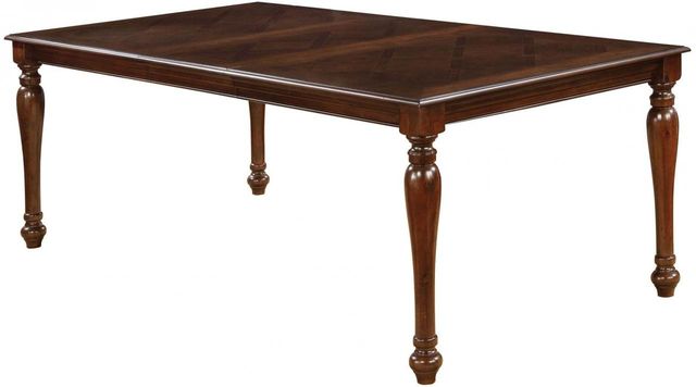 Furniture of America® Sylvana Brown Cherry Dining Table | Hess ...