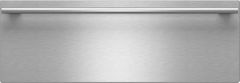 Wolf® M Series 30" Stainless Steel Contemporary Warming Drawer Front Panel
