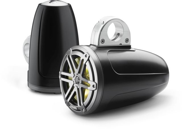 JL Audio® M3 7.7" Marine Enclosed Coaxial Speaker System with RGB LED Lighting 4