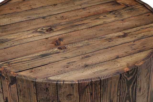 Magnussen Home® Dakota Rustic Pine End Table-1