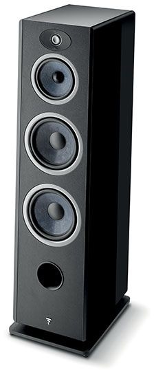 Focal® Vestia N°4 8.25" Black High Gloss Floorstanding Speaker