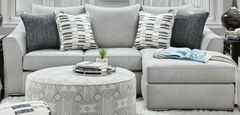 Fusion Furniture Popstitch Pebble Multi Sofa Chaise