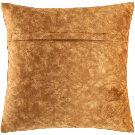Surya Collins Tan 20"x20" Toss Pillow with Polyester Insert-2