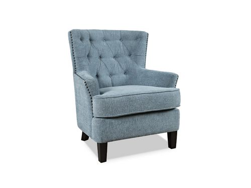 Briar BlueTufted Accent Chair