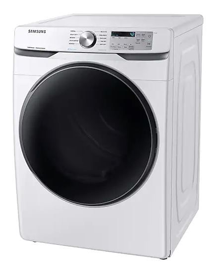 Samsung White Front Load Laundry Pair 10