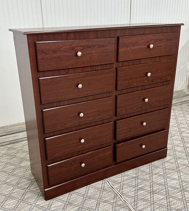 A&H Woodworking 10-Drawer Super Chest in Boat House