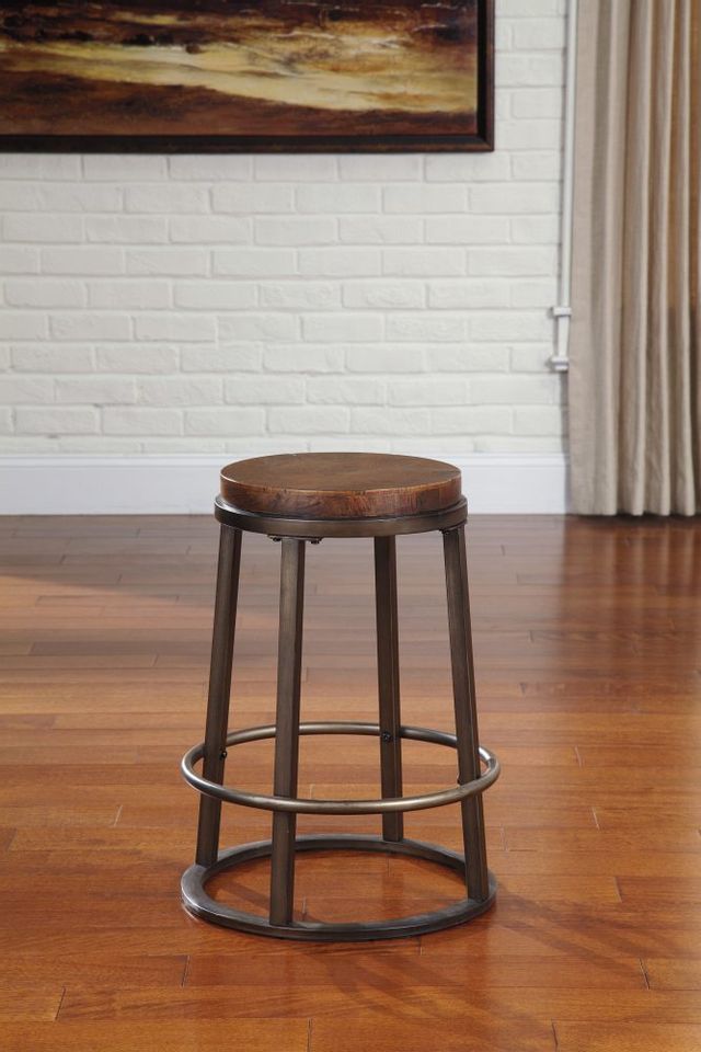 Signature Design by Ashley® Glosco Brown Counter Height Stool 2