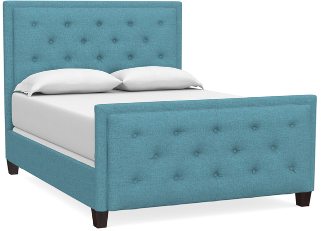 Bassett® Furniture Custom Upholstered Manhattan Queen Rectangular Bed