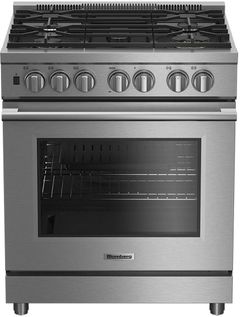 Blomberg® 30" Stainless Steel Pro Style Dual Fuel Range