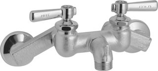 Elkay® Rough Chrome 4"-8-3/8" Adjustable Centers Wall Mount Faucet
