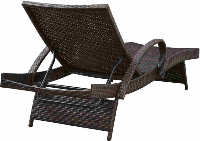 Signature Design by Ashley® Kantana Set of 2 Brown Outdoor Chaise Lounge Set 3