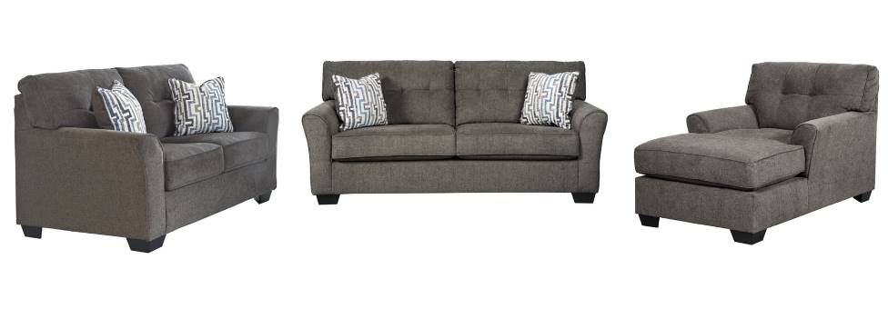 Benchcraft® Alsen 3-Piece Granite Living Room Seating Set