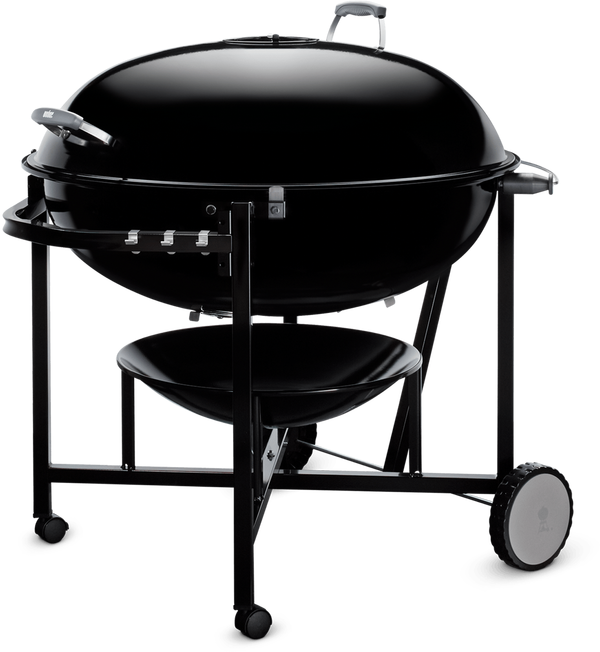 Weber® Ranch™ 37.7" Black Kettle Charcoal Grill 6