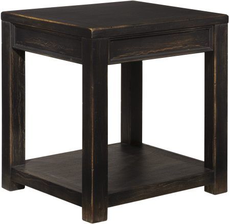Signature Design by Ashley® Gavelston Black End Table