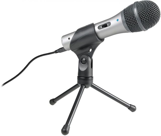 Audio-Technica® ATR2100-USB Cardioid Dynamic USB/XLR Microphone 2