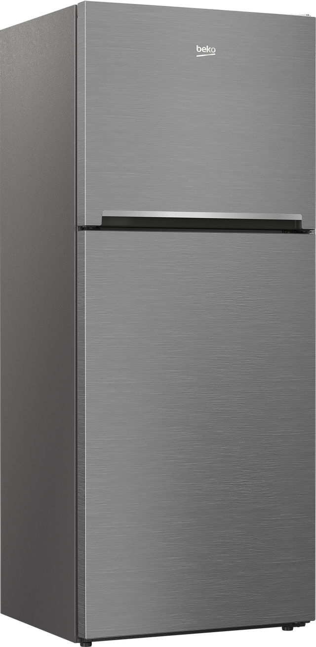 Beko 13.5 Cu. Ft. Stainless Steel Counter Depth Top Freezer Refrigerator-1
