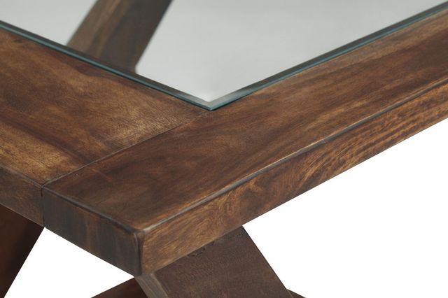 Signature Design by Ashley® Charzine Warm Brown End Table-3