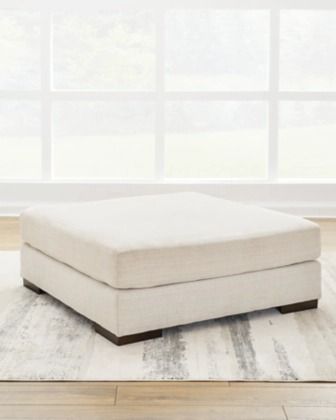 Ashley® Lyndeboro Natural Oversized Accent Ottoman 1