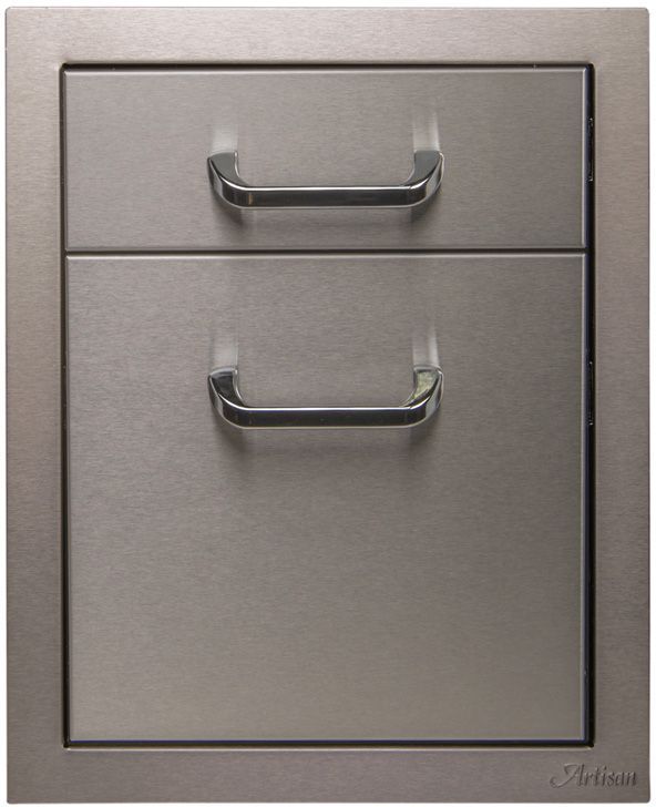 Artisan Double Drawers-Stainless Steel