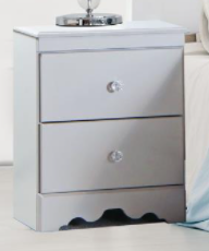 Kith Furniture 282 Rollins Kate White Youth Nightstand