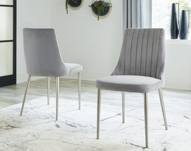 Signature Design by Ashley® Barchoni Gray Dining Chair 6
