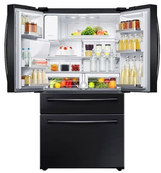 Samsung 28.15 Cu. Ft. Black French Door Refrigerator 2