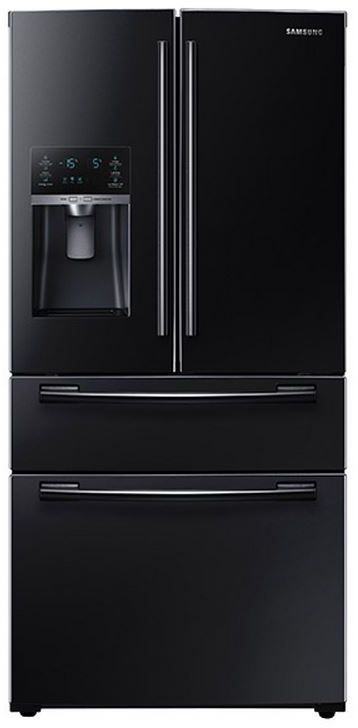 Samsung 25 Cu. Ft. 4-Door French Door Refrigerator-Black
