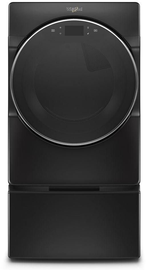 Whirlpool® 7.4 Cu. Ft. Black Shadow Front Load Electric Dryer-2