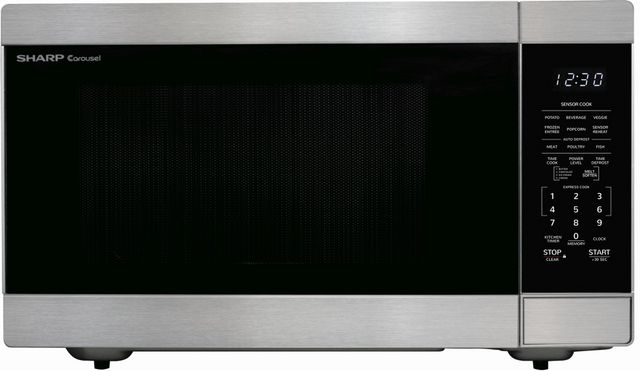 Sharp® Carousel® 2.2 Cu. Ft. Stainless Steel Countertop Microwave