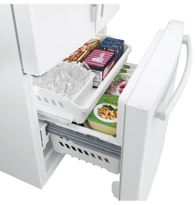 Crosley® 24.7 Cu. Ft. White French Door Bottom Freezer Refrigerator 1