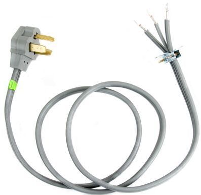 Maytag 6' 3-Wire 30 Amp Dryer Power Cord-0