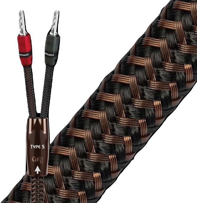 AudioQuest® Type 5 Brown 328 Ft  Braided Speaker Cable