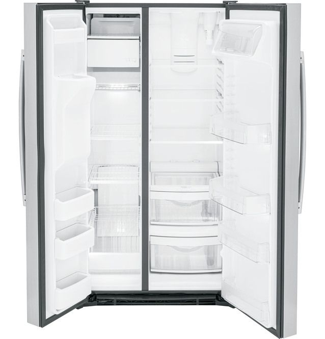 GE® 25.3 Cu. Ft. Bisque Side-by-Side Refrigerator 31