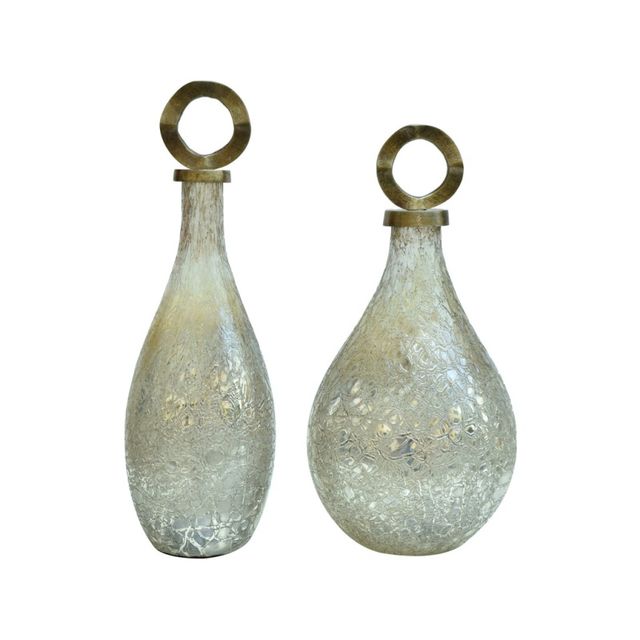 Crestview Collection Annalisa Covered Vases - Set of 2-0