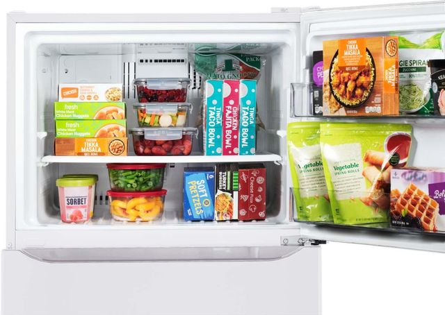 LG 20.2 Cu. Ft. Stainless Steel Top Freezer Refrigerator 17