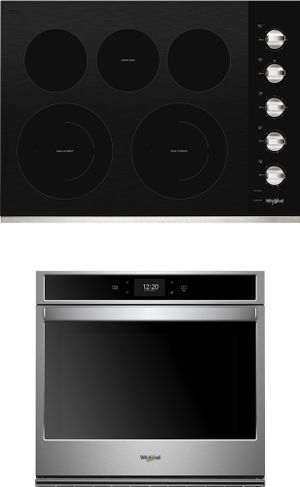 Whirlpool® 2 Piece Kitchen Package-Stainless Steel