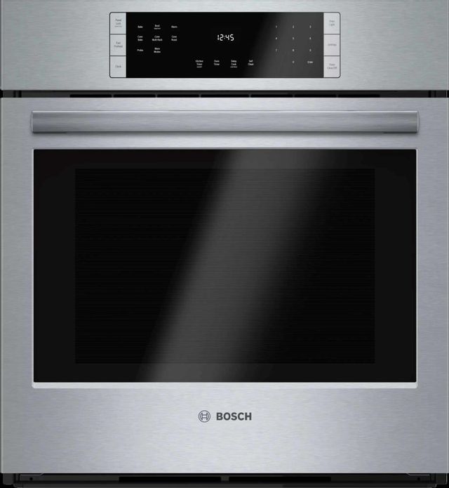 Bosch® 800 Series 27" Stainless Steel Single Electric Wall Oven-0