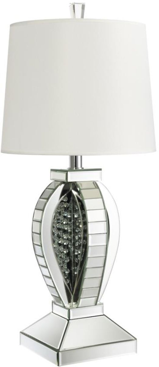 crystal mirror table lamp