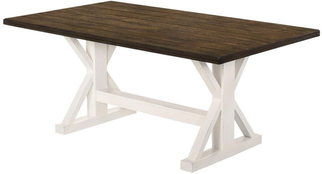 Lane® Home Furnishings 5115 Two-Tone Dining Table-0