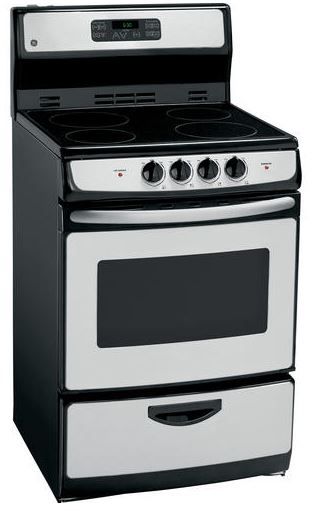 24 stainless steel stove