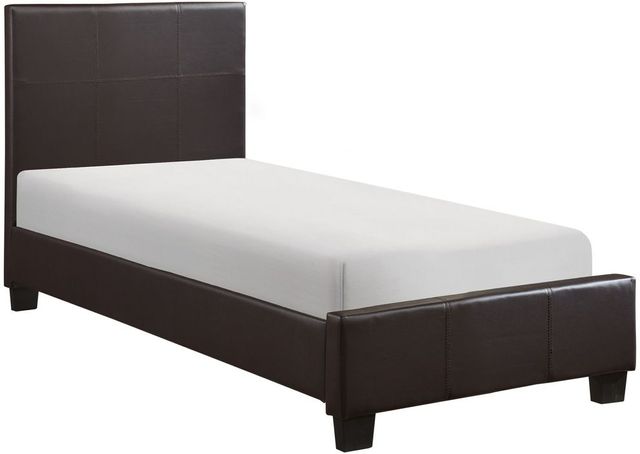Homelegance® Lorenzi Dark Brown Twin Platform Bed