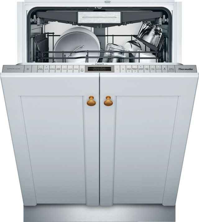 Thermador® Sapphire® 24" Custom Panel Built In Dishwasher-1
